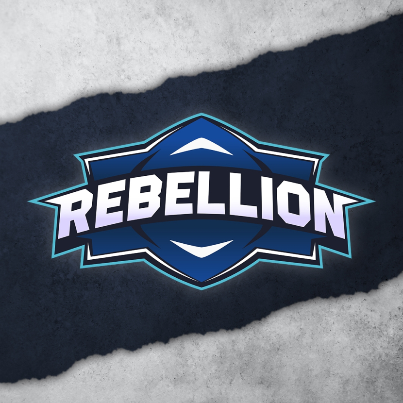 Logo tim Rebellion (sumber: Akun resmi Facebook Rebellion Esports)