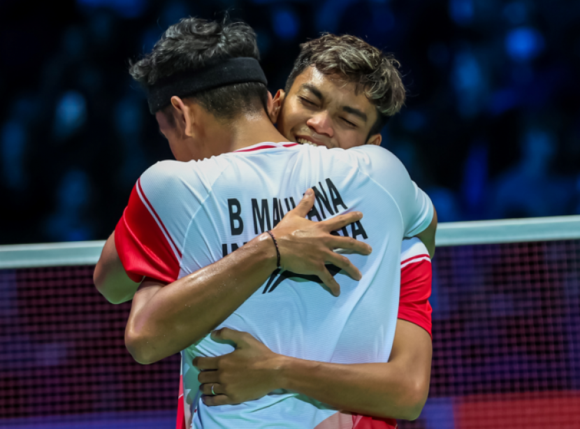 Bagas Maulana/Muhammad Shohibul Fikri mengalahkan pasangan muda Korea, Kim Jaehwan/Kim Young Hyuk di babak pertama Korea Masters 2022. Bagas/Fikri mengatakan ingin menjadi juara di Korea Masters.