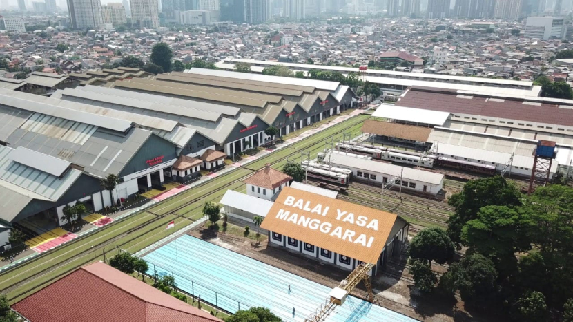 Balai Yasa Manggarai, Jakarta, akan menyelenggarakan Open House pada Senin (26/9). (Foto: Humas PT KAI)