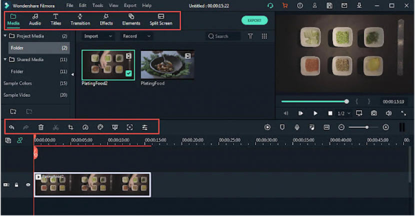 Aplikasi edit video Filmora. Foto: Filmora