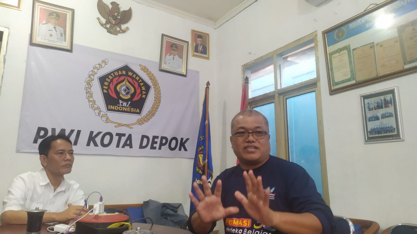 Direktur Utama Gama D'Leader School Acep Azhari membuka kesempatan anak yatim piatu dan anak dari keluarga tidak mampu untuk bersekolah mulai jenjang SD hingga SMA atau SMP.di sekolahnya. Foto: Supriyadi/Ruzka.republika.co.id