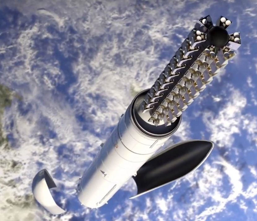 SpaceX meluncurkan satelit Starlink. Gambar: SpaceX