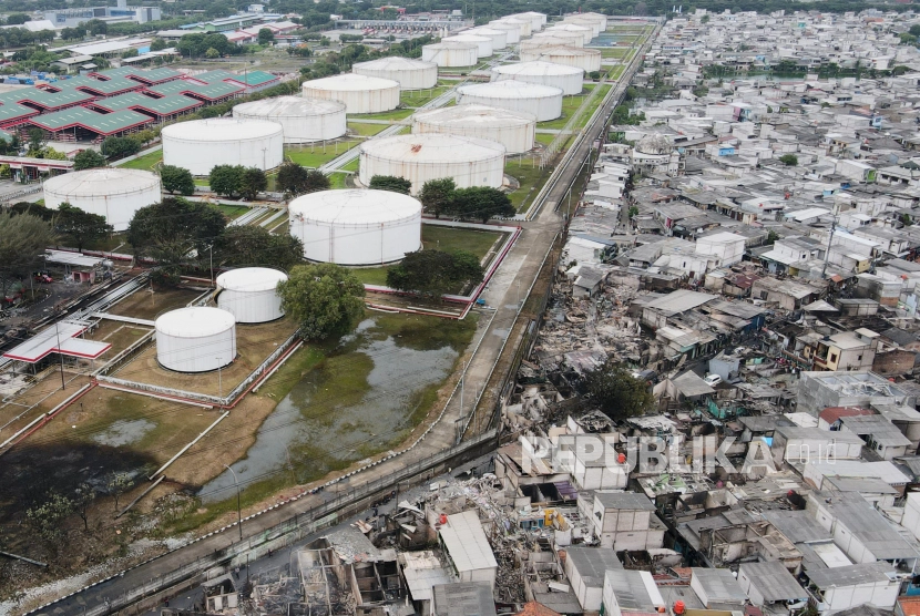 Kebakaran di Depo Pertamina Plumpang.