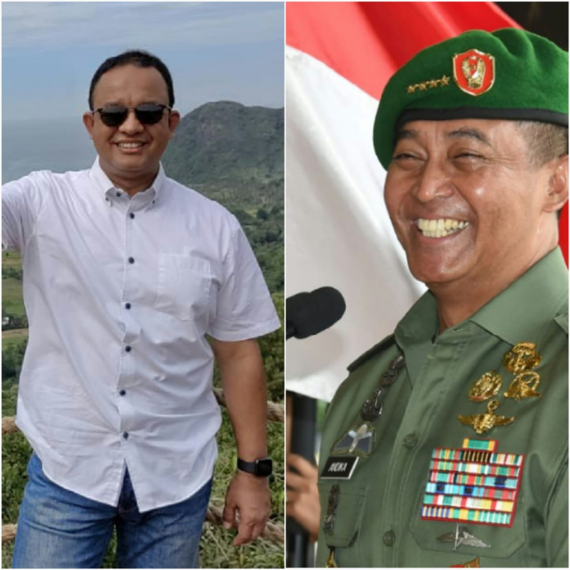 Pasangan Anies Rasyid Baswedan-Jenderal Andika Perkasa berpeluang memenangkan pertarungan Pilpres 2024.
