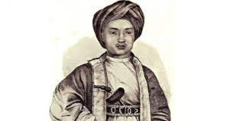 Pangeran Sentot Alibasyah. Putri Sentot Alibasyah menikah dengan pejabat konsulat Turki Ottoman di Batavia. Foto: IST.