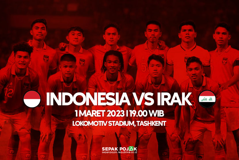 Timnas Indonesia U-20 vs Irak.  
