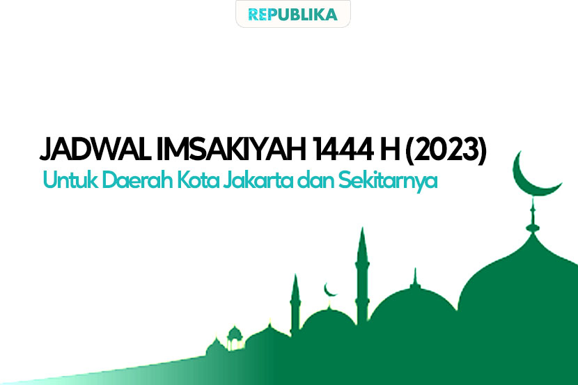 Jadwal Imsak dan buka puasa 2023 Jakarta PDF