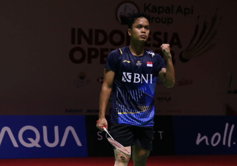 Dalam jadwal babak final Indonesia Open 2023 hari ini, Anthony Sinisuka Ginting akan melawan 'Sang Alien' di tunggal putra, Viktor Axelsen dari Denmark. 