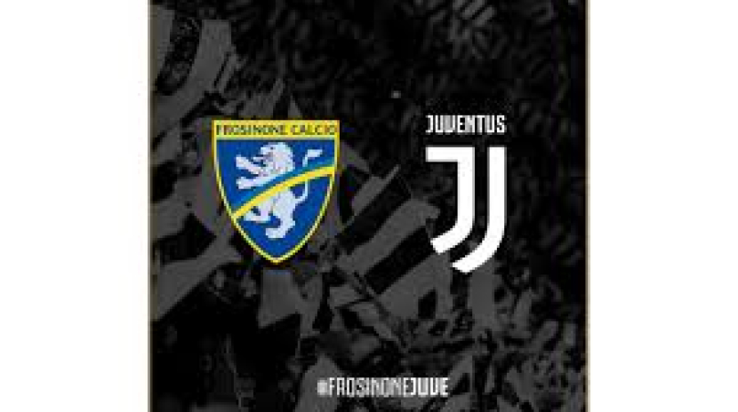 Logo Frosinone (kiri), Juventus (kanan). Foto: Juventus.com.