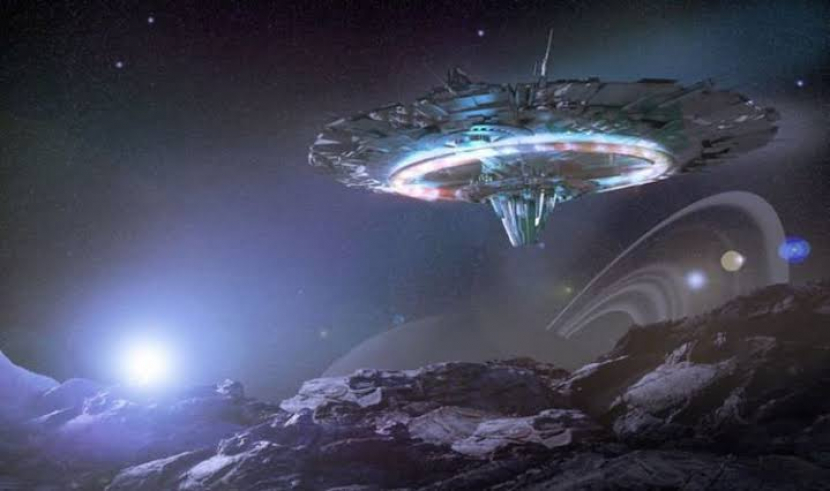 Ilustrasi pesawat UFO alien. Gambar: Getty