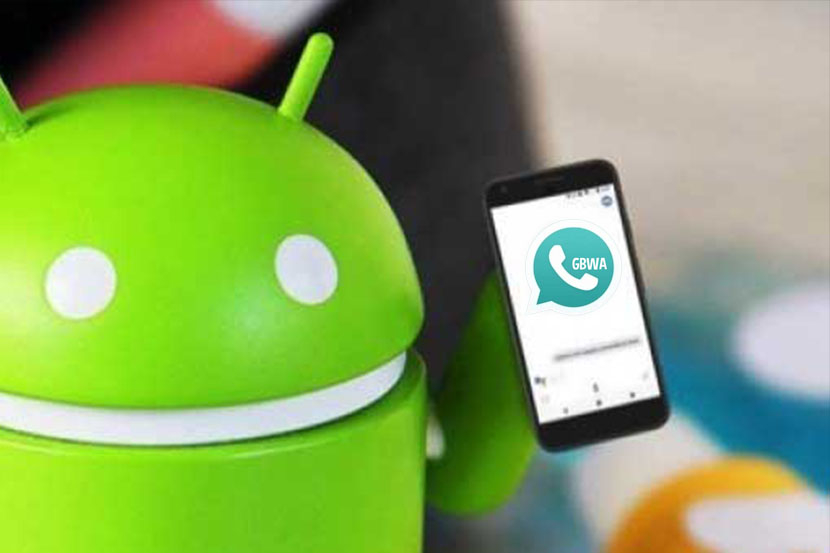 Ilustrasi aplikasi GB Whatsapp apk di Android.