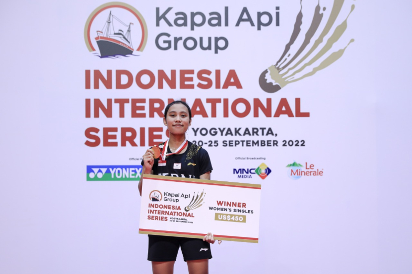 Tiga juara di Indonesia International Series 2022 akan langsung bertanding di turnamen Indonesia International Challenge 2022 yang akan dimulai Selasa (27/9/2022). Salah satunya Mutiara Ayu Puspitasari.