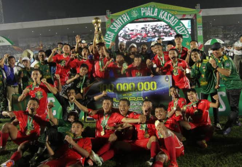 Juara 1 Tim Jawa Barat Piala KASAD Liga Santri 2022