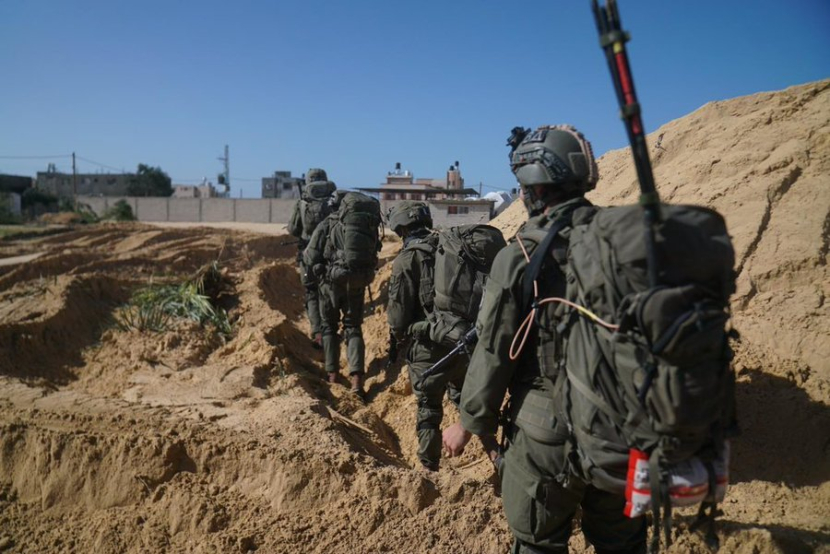 Tentara Israel menarik pasukannya dari sebagian wilayah di Kota Gaza (Israel Defence Force / X) 