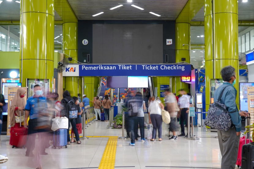 Ilustrasi foto  Stasiun Gambir. (Foto: Dok. Humas PT KAI)