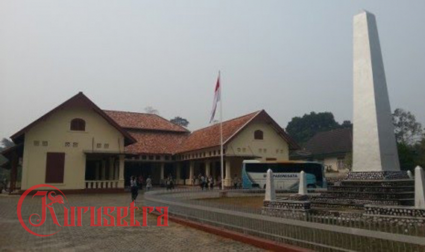 Pesanggerahan Muntok. Di bangunan ini Soekarno dan Mohammad Hatta serta sejumlah tokoh lainnya tinggal selama masa pengasingan oleh Belanda di Kota Muntok, Kabupaten Bangka Barat, Provinsi Bangka Belitung. Foto: Kurusetra