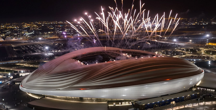  Al Janoub Stadium, salah satu lokasi penyelenggaraan Piala Dunia 2022 di Qatar.