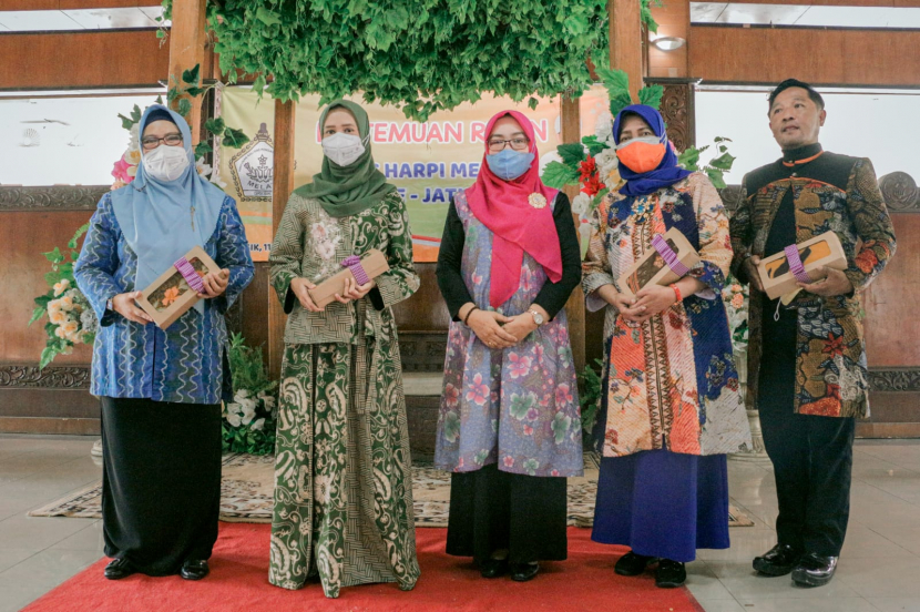 Pertemuan rutin DPC HARPI se Jawa Timur di Pendopo Pemerintah Kabupaten Gresik, Jumat (11/2/2022). (Foto: Diskominfo Gresik)