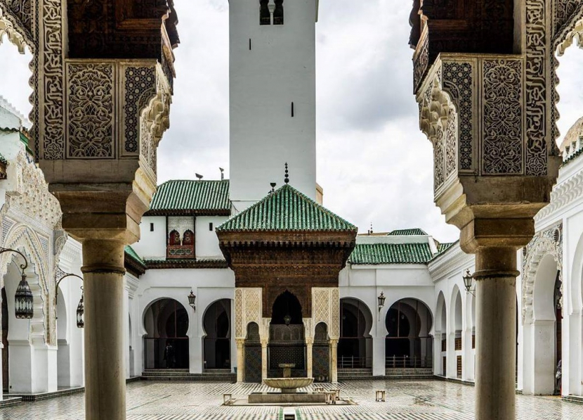 Universitas al-Qarawiyyin di Maroko. (wikimedia commons)