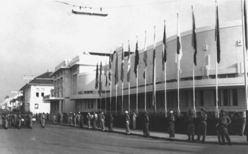 Gedung Merdeka tempat berlangsungnya KAA 1955.