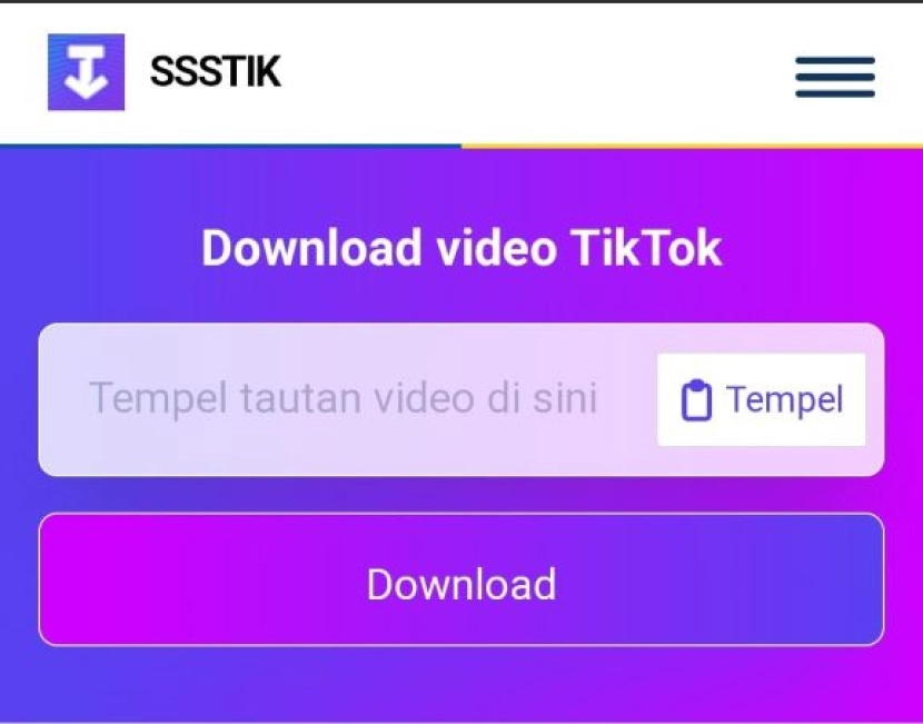 SssTikTok bisa dipakai gratis untuk download video TikTok tanpa wateramark.