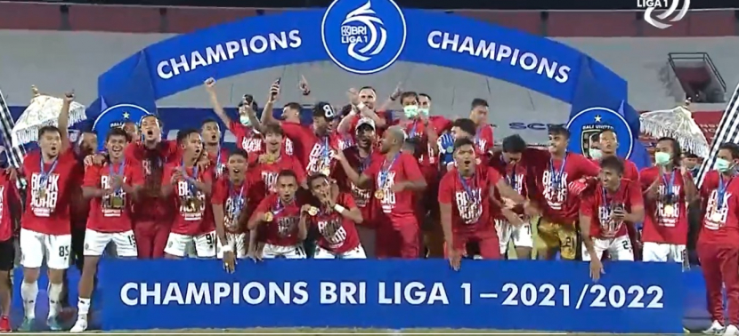 Bali United. (Twitter/@Liga1Match)