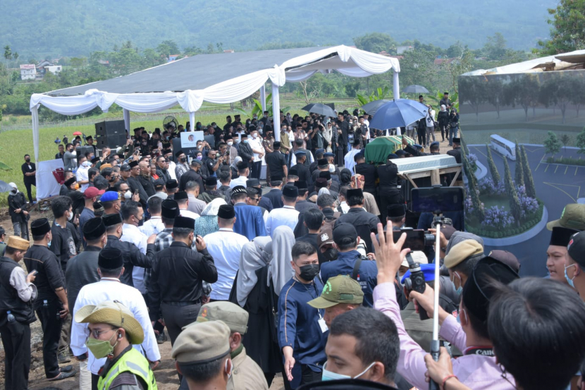 Suasana Pemakaman Eril/Humas Pemprov Jabar