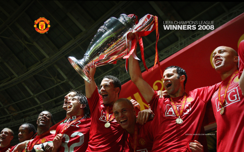 Manchester United Winner UEFA Champions League 2008