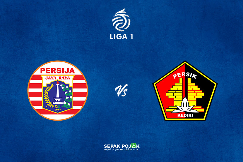 Persija Jakarta vs Persik Kediri.