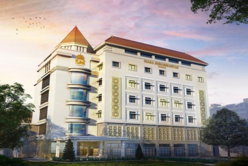 Hotel Muhammadiyah. PP Muhammadiyah membangun hotel pertama yang diberinama SM Tower and Convention di Yogyakarta.