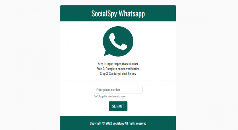 Social Spy WhatsApp, aplikasi penyadap WA