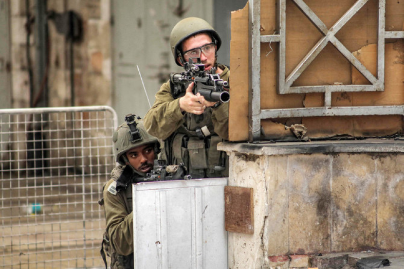 Tentara israel di Gaza. (Arab News),