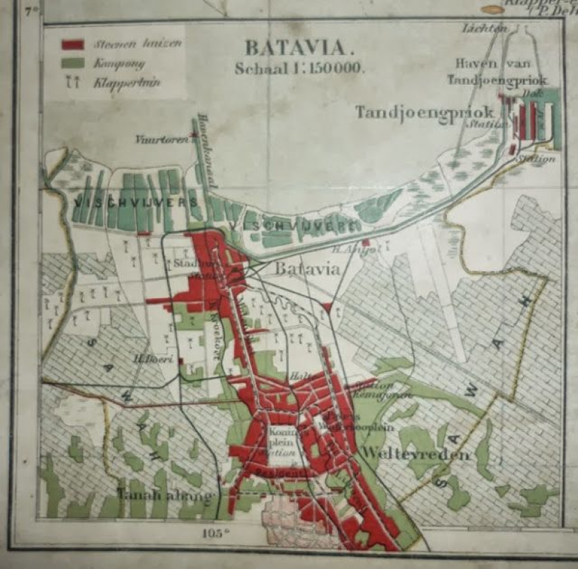 Peta Batavia