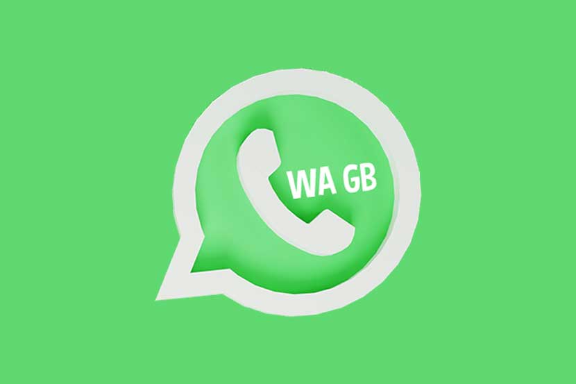 Ilustrasi logo GB Whatsapp mod.