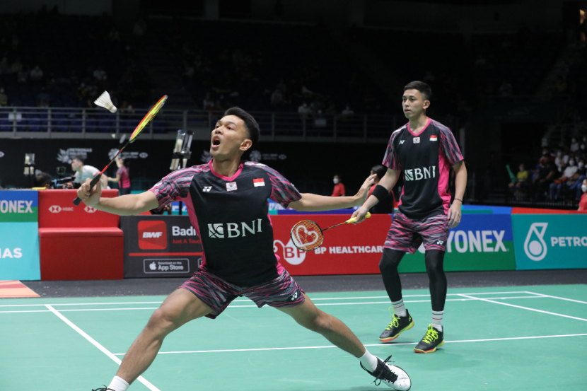 Terjadi All Indonesian Final di Denmark Open 2022. Maka gelar di ganda putra dipastikan menjadi milik Indonesia. Kepastian itu setelah Fajar Alfian/Muhammad Rian Ardianto juga ke final.