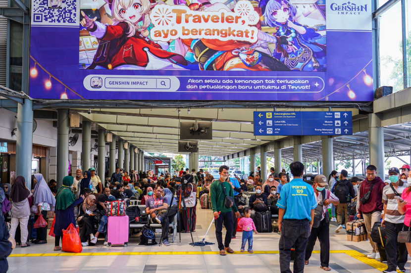 Ilustrasi. Stasiun Pasar Senen, Jakarta. (Foto: Dok. Humas PT KAI)