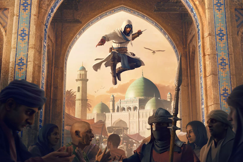 Gambar promo Assassin's Creed Mirage.  