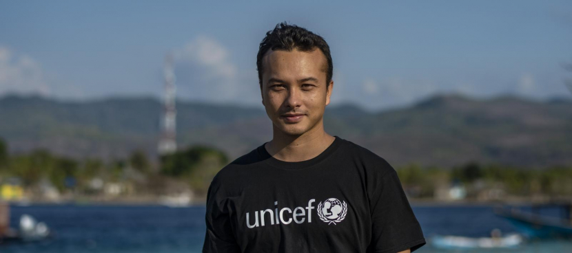 Nicholas Saputra sebagai duta nasional UNICEF Indonesia (Unicef.org)