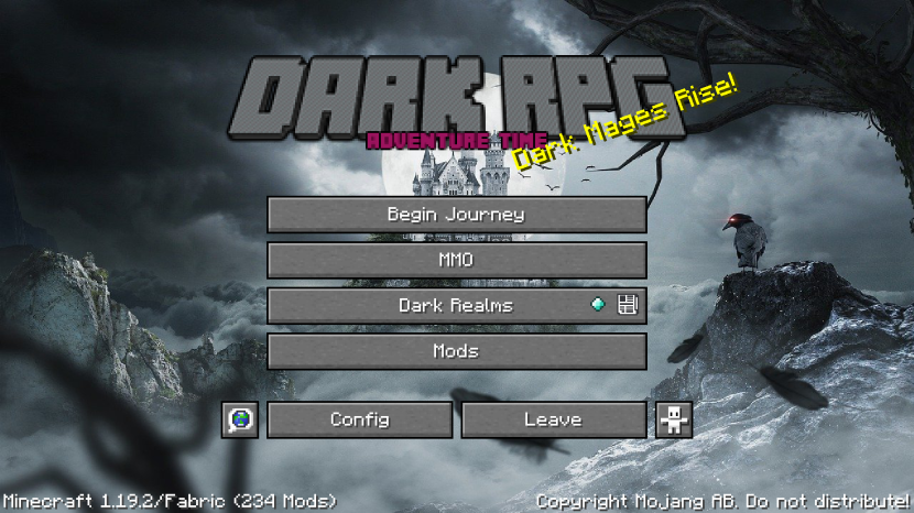 Dark RPG. Modpack untuk Minecraft 1.19. Foto: Curse Forge