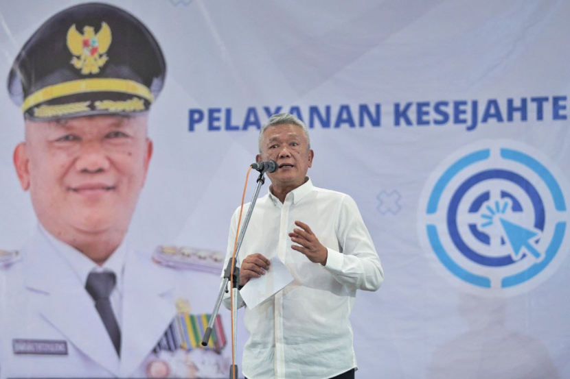 Pj Wali Kota Bandung, Bambang Tirtoyuliono meresmikan Yes! Jitu/Humas Pemkot Bandung