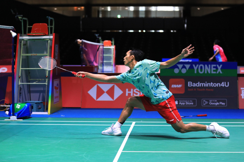 Pemain tunggal putra Indonesia, Jonatan Christie akan melawan pemain Prancis, Toma Junior Popov di babak pertama Kejuaraan Dunia 2022.