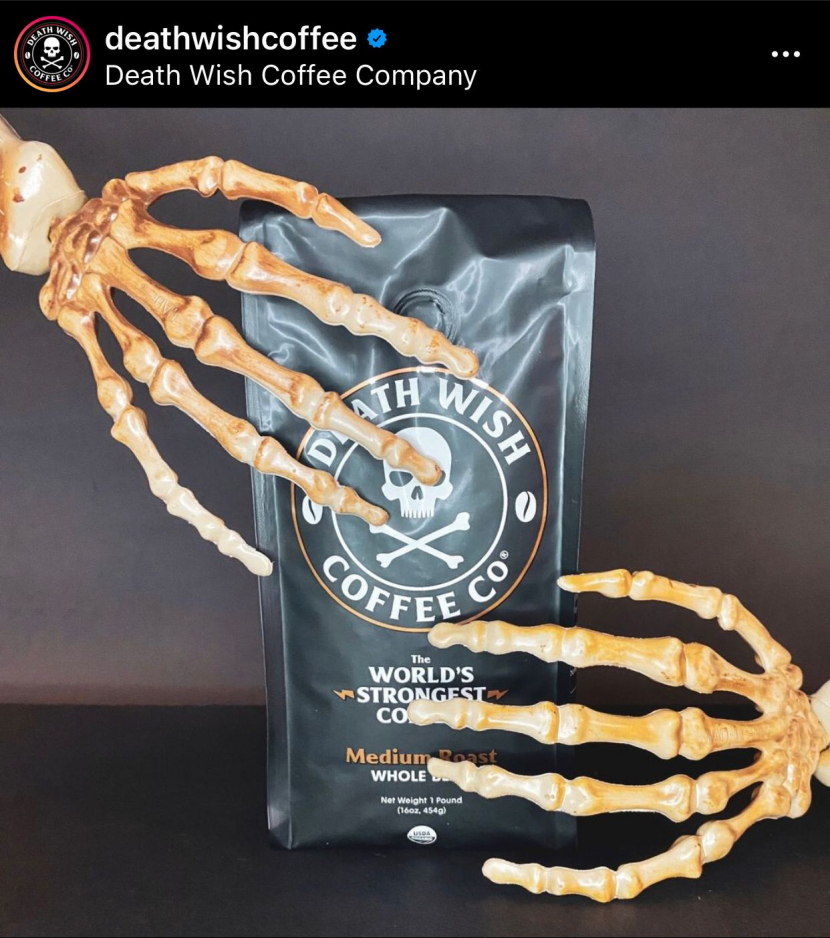 Death Wish Coffee (sumber foto: Instagram @deathwishcoffee)