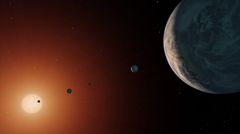 Ilustrasi Trappist-1e. Gambar: NASA/Gov