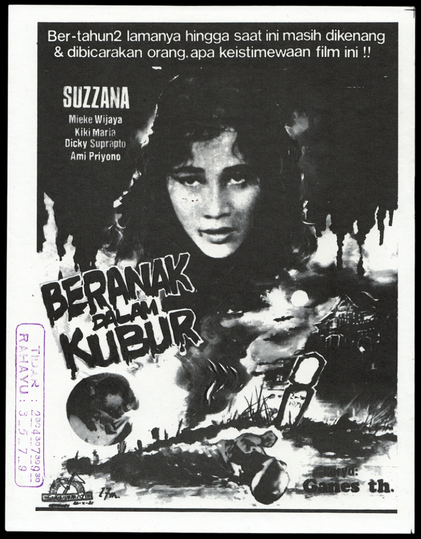 Poster Beranak dalam Kubur (1971). (Twitter)