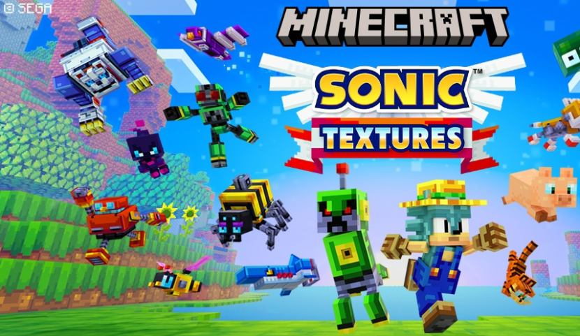 Minecraft Sonic Texture Pack. Texture pack terbaru untuk Bedrock Edition. Foto: Minecraft