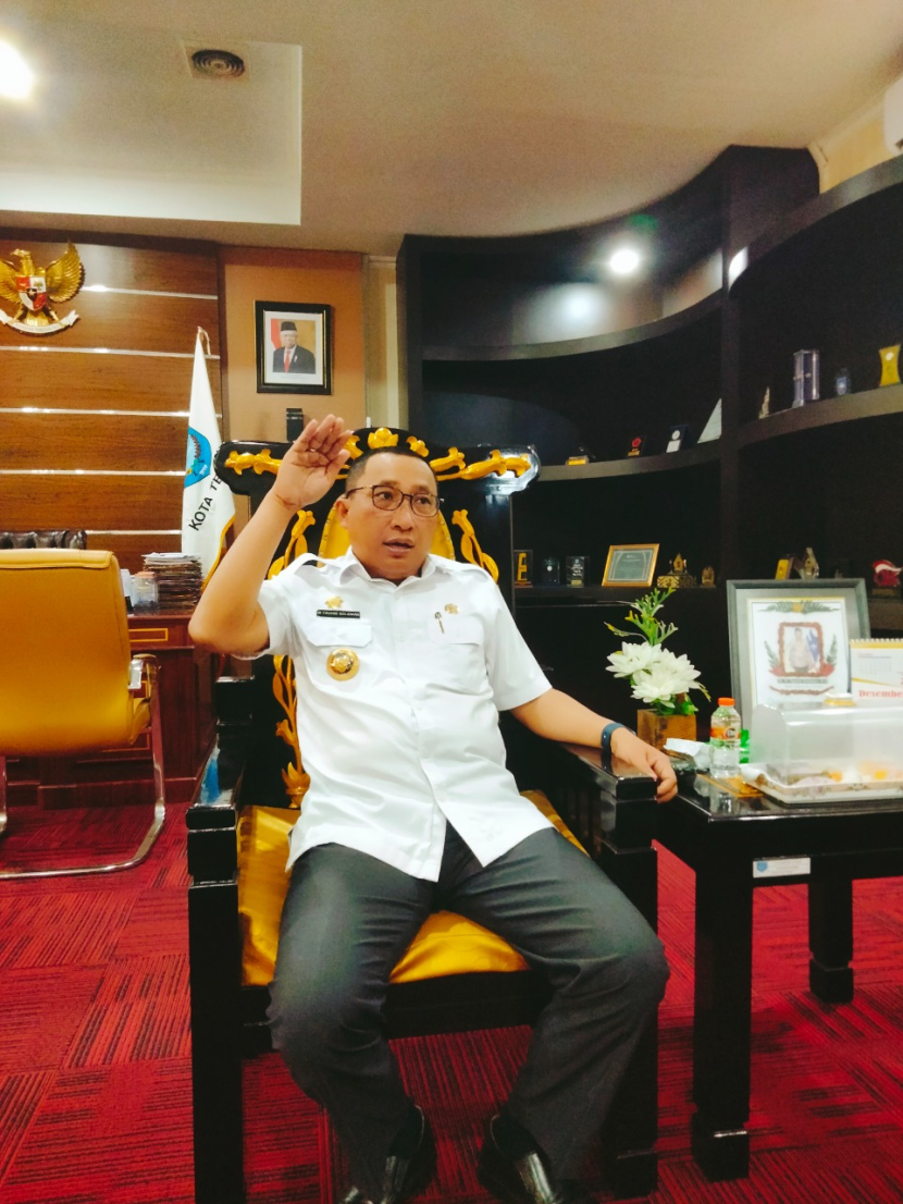 Wali Kota Ternate M Tauhid Soleman.