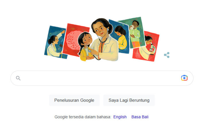 Google Doodle 10 Mei 2023 mengenang tokoh dokter perempuan Indonesia Prof Sulianti Saroso. Google Doodle Hari Ini: Mengenang Prof Sulianti Saroso, Dokter yang tak Tertarik Praktik