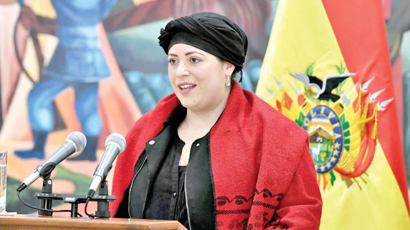 Bolivia Mengakhiri Hubungan Diplomatik dengan Israel karena perang di Gaza – Menteri Luar Negeri sementara María Nela Prada. (Foto Reproduksi Internet)