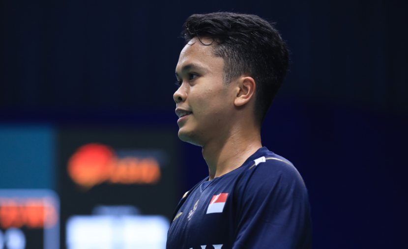 Pemain tunggal putra Indonesia, Anthony Sinisuka Ginting lolos ke semifinal Kejuaraan Asia 2023.