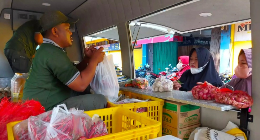 Kegiatan Gelar Pangan Murah di Kota Depok sebagai upaya menekan Inflasi. Foto: Diskominfo Kota Depok.